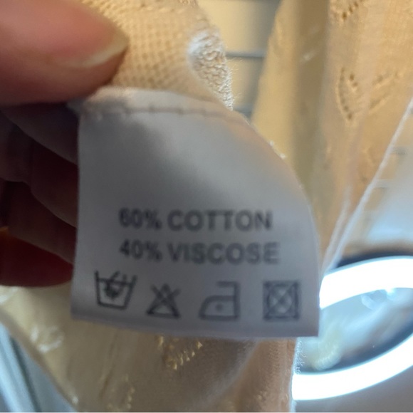 BELLDINI IVORY BOHO BELTED CARDIGAN - Picture 5 of 6